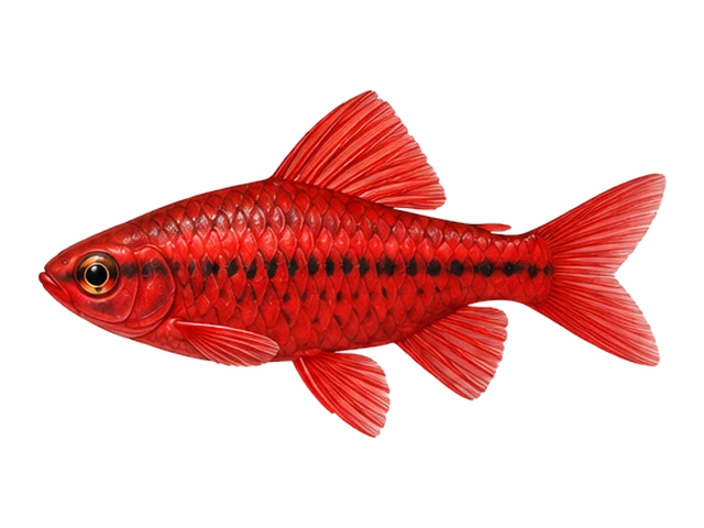 Male Cherry barb