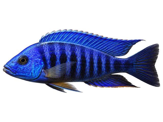 Male Peacock cichlid