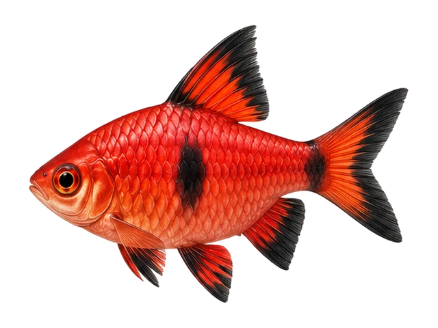 Male Rosy barb